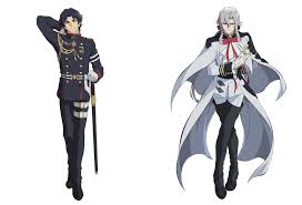 Ichinose Guren And Ferid Bathory