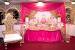 Pink And Gray Baby Shower Table Decorations