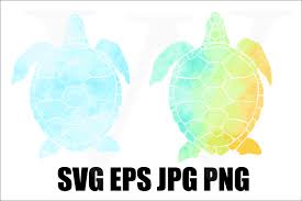 A collection of the top 57 tmnt wallpapers and backgrounds . Sea Turtle Watercolor Svg Eps Jpg Png 313505 Illustrations Design Bundles