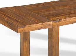 Table Cubus 160x90 Avec Rallonges En Palissandre Miel Table Piece A Vivre Palissandre