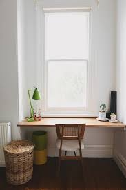 Switching up the furniture arrangement in this small living room created the space needed for a home office. 10 Ideas To Blend Your Home Office With Your Bedroom Decor Bedroom Ideas