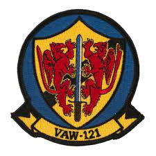 Military Aviation Squadron Patch Vaw 121 Women Hats Fashion Applique Patch Vaw