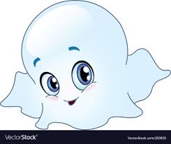 Baby Ghost Royalty Free Vector Image Vectorstock Ghost Cartoon Baby Cartoon Cartoons Vector