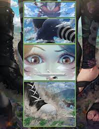 a weekend alone fan on X: small image edited to celebrate the announcement  of chap 19 it's just a crop of some previews but I really can't wait xd  #aweekendalonefan #Giantess #unaware #