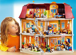 Do You Have A Little One That S On The Nice List This Playmobil Dollhouse Ahem Mansion Can Be Kitted O Playmobil Puppenhaus Playmobil Playmobil Spielzeug