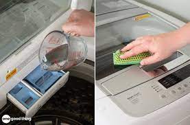 At the end of the cycle, add vinegar to the liquid dispenser tray or washer tub. How To Clean A Washing Machine Front Load Or Top Loader