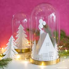 Download 3d Paper Christmas Village Lia Griffith PSD Mockup Templates