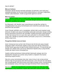 Zombie merupakan komandan pasukan islam yang gagah berani yang telah berjasa menyebarkan agama islam di negeri. Apa Itu Akhlak