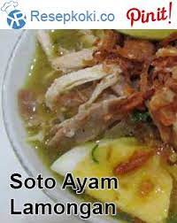 Resep Soto Ayam Lamongan Resep Resep Masakan Resep Masakan Asia