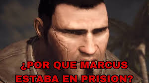 Por que estaba en la cárcel Marcus Fenix?