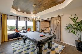 This Loft Game Room Has It All Awesome Rug Cool Ceiling And Great Looking Pool Table But My Favorite Thing The B Westin Homes Westin Dream Home Design