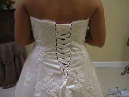 Can You Change A Dress With A Zipper To A Corset Back Wedding Dresses Corset Corset Back Wedding Dress Diy Wedding Dress