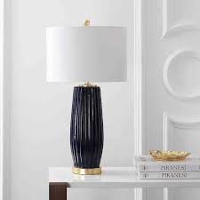 Jonathan Y Roman 28 5 Ceramic Led Table Lamp Bed Bath Beyond In 2020 Led Table Lamp Table Lamp Table Lamp Base