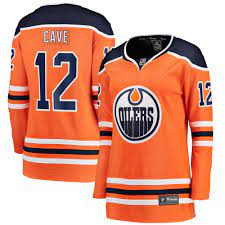 Additional pages for this player. Fanatics Branded Colby Cave Edmonton Oilers Womens Orange Home Breakaway Player Jersey