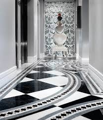 Beautiful beginnings are hard to come by in the story of life. Feature Entrance Hall Black White Marble Decor Floors Concept Design