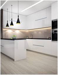 Very Beautiful White Kitchen Design Cabinets And Black Top Tables On The Main And Island Scandinavian Kitchen Design Kitchen Room Design Dream Kitchens Design