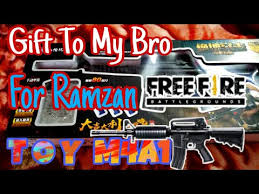 4.2 out of 5 stars 5. Gift To My Brother For Ramdan M4a1 Toy Gun Free Fire Youtube