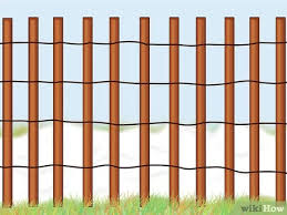 Dog fence front yard fence fence gate fence panels fenced in yard horse fence rail fence dog yard concrete fence. How To Install A Snow Fence With Pictures Wikihow