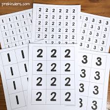 15 number line adding worksheets. Large Numeral Printables And More Prekinders