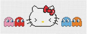 Stylish, fun and easy, we have a great selection of free cross stitch patterns to download, perfect for cross stitchers of all levels from beginner to advanced. Pac Man Get Creative This Weekend With This Lovely Hello Kitty And Pacman Cross Stitch Pattern And Take Some Breaks In Between Rows To Play Hello Kitty Maps In Pacman For Free