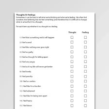 Identifying feelings worksheets for adults › printable feelings worksheets for adults › identifying feelings worksheet pdf identifying triggers for anxiety worksheet ginamarie guarino, lmhc anxiety may feel as. Thoughts Or Feelings Psychology Tools