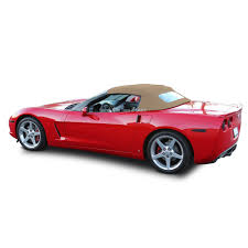 Test drive used chevrolet corvette convertibles at home from the top dealers in your area. Chevrolet Corvette C6 2005 2013 Tan Convertible Soft Top