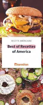 Burgers Bagels Tarte Au Potiron Decouvrez L Amerique A Travers Ces Recettes Incontournables Marmiton Re Tunisian Food Delicious Burgers Food Inspiration