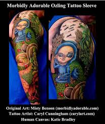 Tattoo ideas on the socials. Morbidly Adorable Ozling Wizard Of Oz Tattoo Art Sleeve By Misty Monster Benson From Gallery