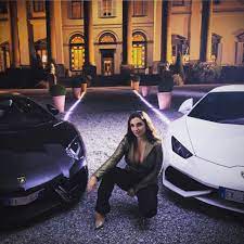 In case the last name didn't ring a bell, elettra lamborghini is the granddaughter of ferruccio lamborghini. On Set Elettra Miura Lamborghini Facebook