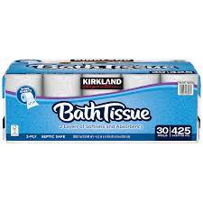 kirkland signature bath tissue 2 ply 425 sheets 30 rolls bath tissue kirklands costco