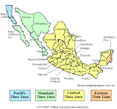 Mexico Time Zones
