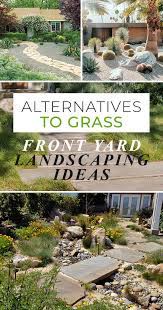 Grass can add a natural new look to your lawn. Alternatives To Grass Front Yard Landscaping Ideas The Garden Glove