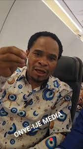 PART 1, Every successful Business man must have juju., Listen to Odumeje, A  short but wonderful moment with Indabosky onboard Unìted Níigeria today.,  Watch,share and comment., Mazi Ifeanyi Nwosu