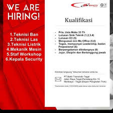 7  binnenkort beschikbaar  info loker jogja merupakan info lowongan kerja jogja atau daerah istimewa yogyakarta. Lowongan Kerja Teknisi Las Januari 2021