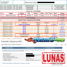 Bukti Pembayaran Lunas Bermain Di Nemo4d Di 2020 Mainan Periode Tanggal