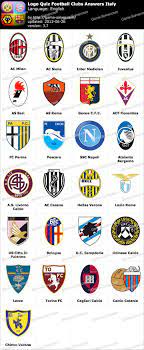 Logo Quiz Football Clubs Answers Italy Logo Quiz Football Club Italy National Football Team