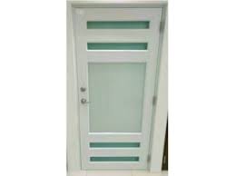 Puertas de aluminio modernas blancas. Puertas Dobles Puerto Rico