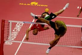 Share malaysia vs indonesia sepak takraw final 2018 epic comeback set 3 with your friends! Asian Games 2018 Sepak Takraw Sumbang Medali Emas