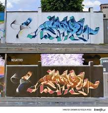 Negativo Graffiti Graffiti Italian Artist Amazing Street Art