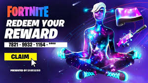 These codes are usually sent out by epic games or their partnership companies. Ghostninja Redeem The Galaxy Scout Skin In Fortnite Facebook