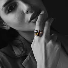 Handmade Square Falcon Eye Silver Ring, Bold Tiger Eye Gemstone, Unique  Artisan Jewelry for Women Ideal Gift Ring for Any Special Occasion