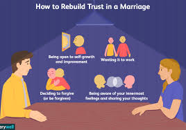 ways to rebuild trust in your marriage