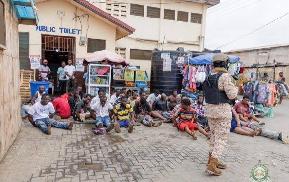 NACOC raids drug dens in Eastern and Greater Accra regions, 72 arrested