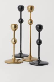 2pcs nordic candle holder wrought iron vintage candlestick desktop metal candle display stand for wedding party home decoration. Tall Metal Candlestick Black Home All H M Us Lanterne Decoration Bougeoirs Chandeliers