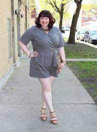 Simply Adorable In This Simply Be Plus Size Romper Apple Shape Fashion Plus Size Romper Apple Shape Outfits