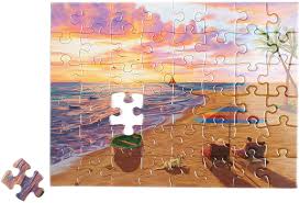 Find hundreds of free jigsaw puzzles to piece together on your computer or to share with friends. Buy Goodday Puzzles 48 Large Piece Jigsaw Beach Day Dementia Alzheimer S Activities For Seniors Easy Puzzle For Adults Gifts For The Elderly Online In Usa B08fqqt8n8