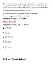 Los 40 pies de longitud del poste7. Calameo Tarea4 Determinantes Baldor 336 1 1