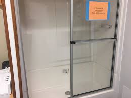W x 2 3/4 in. 54 X 27 2 Piece Fiberglass Shower M L Mobile Home Supply