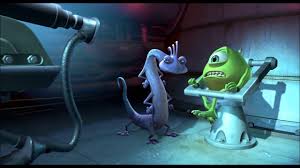 When we were making toy story, docter said, everybody came up to me and said 'hey, i totally believed that my toys came to life when i left the room.' so when disney asked us to do some more films, i wanted to tap into a childlike notion tha. Monsters Inc Randall Tries To Use The Scream Extractor On Mike Youtube