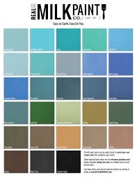 Real Milk Paint Color Chart Real Milk Paint